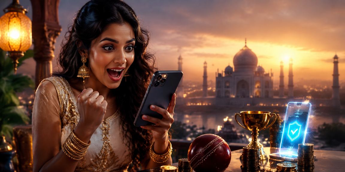 Live cricket betting near Taj Mahal, Agra