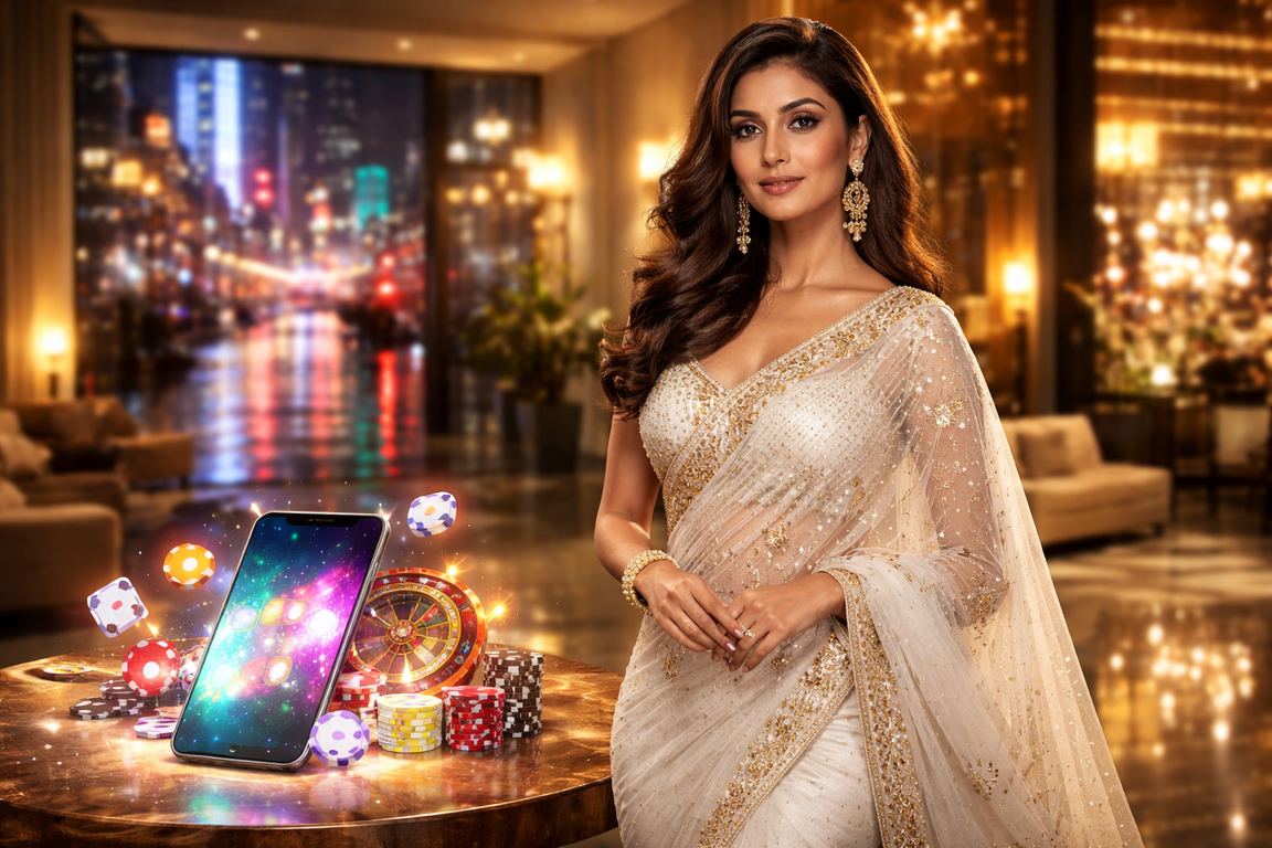 Mumbai mobile casino experience with traditional wear